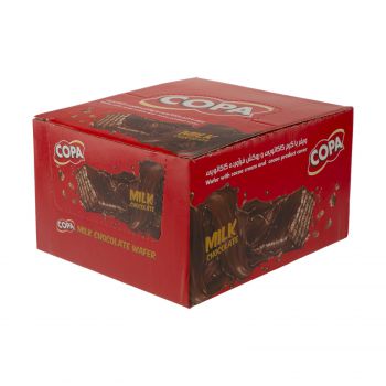 ویفر با روکش شکلات شیری کوپا بسته 30 عددی